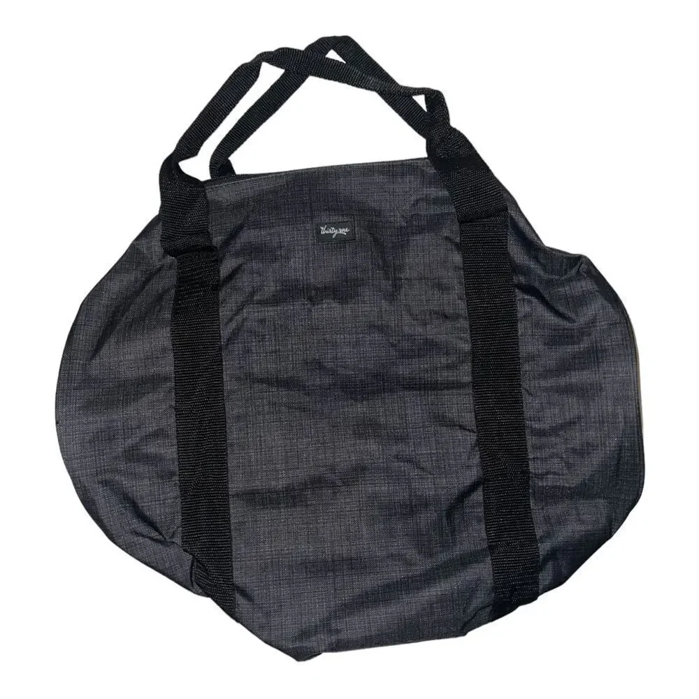 Thirty-One Junior Rec Duffle Bag Black Cross Pop Play Ball Baseball Embroidered